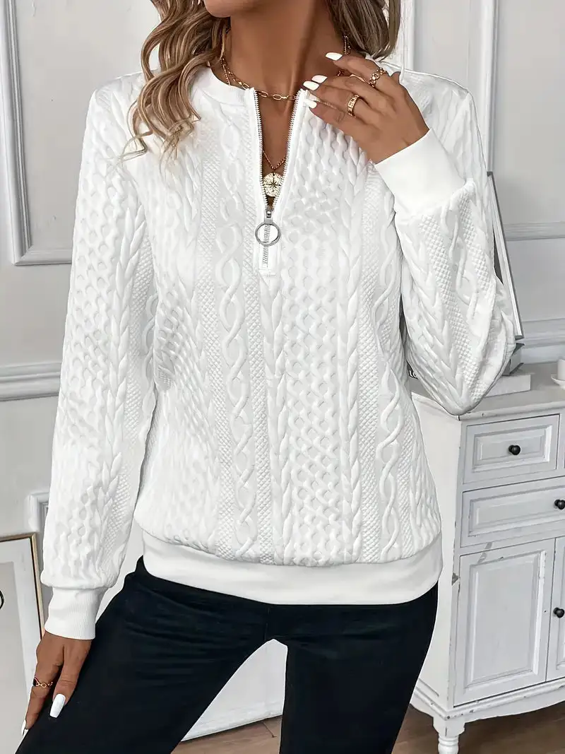 Emily | Sweater met rits
