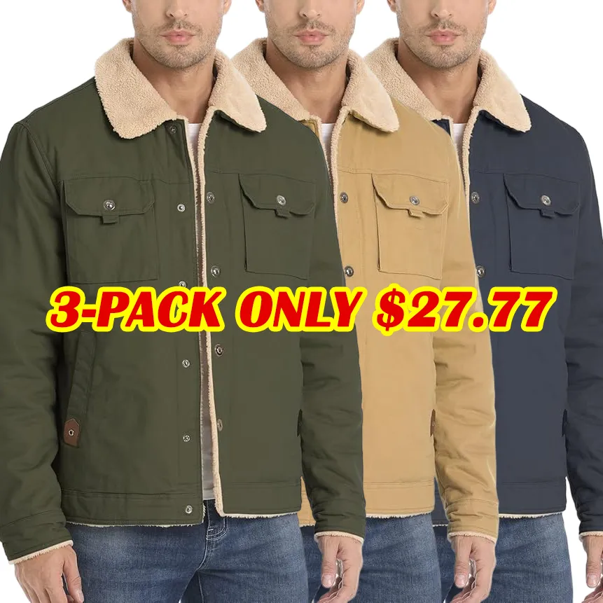 Men's Sherpa Trucker Jacket