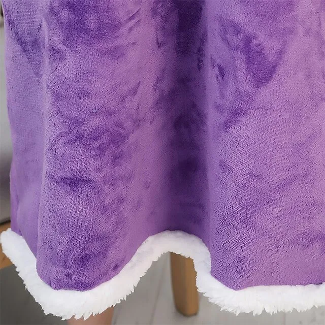 Oversized Wearable Blanket Christmas Flannel Thick Soft Warm Long Hoodie Blanket Big Hooded Sweatshirt Hoodie Blanket for Adults Women Girls Teenagers Teens Men Black