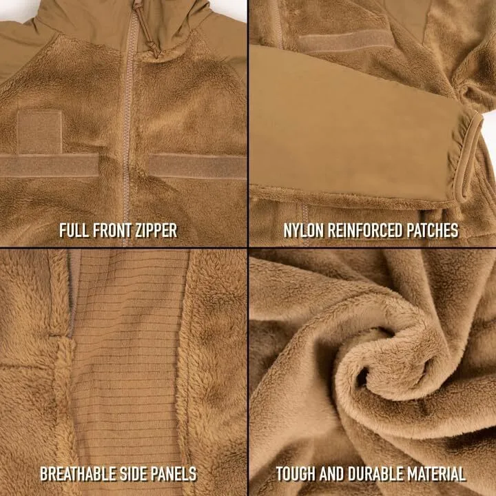 Level 3 ECWCS Fleece Jacket - Warm and Comfortable Cold Weather Coat