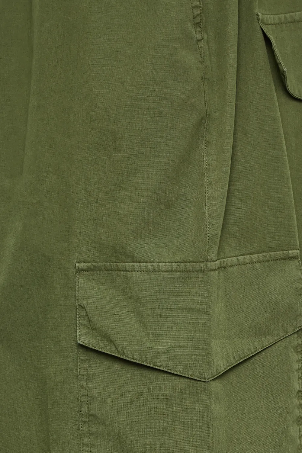 YOURS Curve Stone Brown Cargo Parachute Trousers