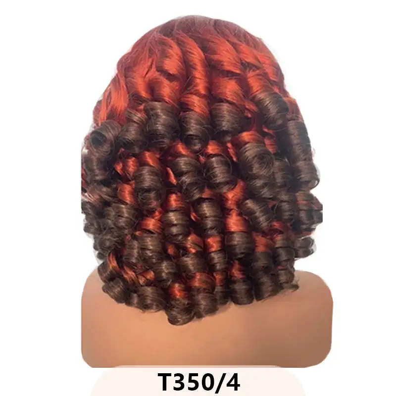 Super Double Drawn Vietnamese Raw Hair Bouncy Curls Hair Funmi Wig 13×6 Lace Frontal Wigs