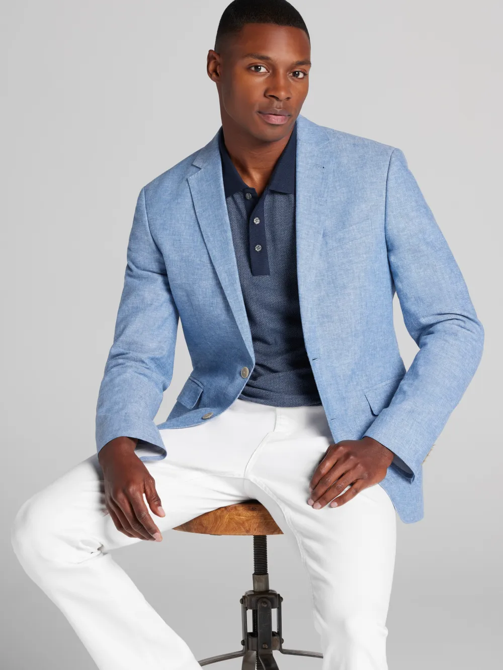 JOE Joseph Abboud Slim Fit Linen Blend Suit Jacket