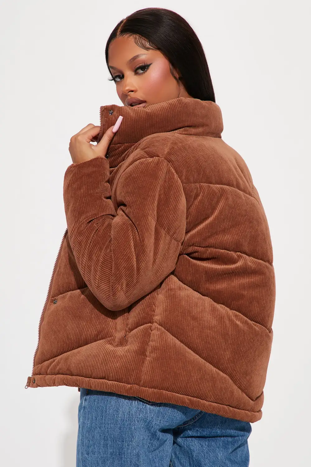 By The Campfire Corduroy Jacket - Cognac