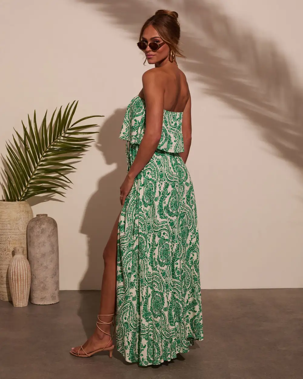 Elsa Paisley Maxi Dress