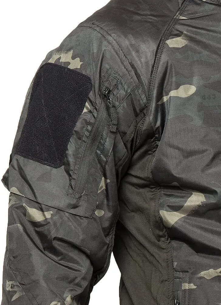 Men's Winter Tactical Jacket Lightweight Fleece lined Insulated Midlayer Hunting Military Softshell uniform