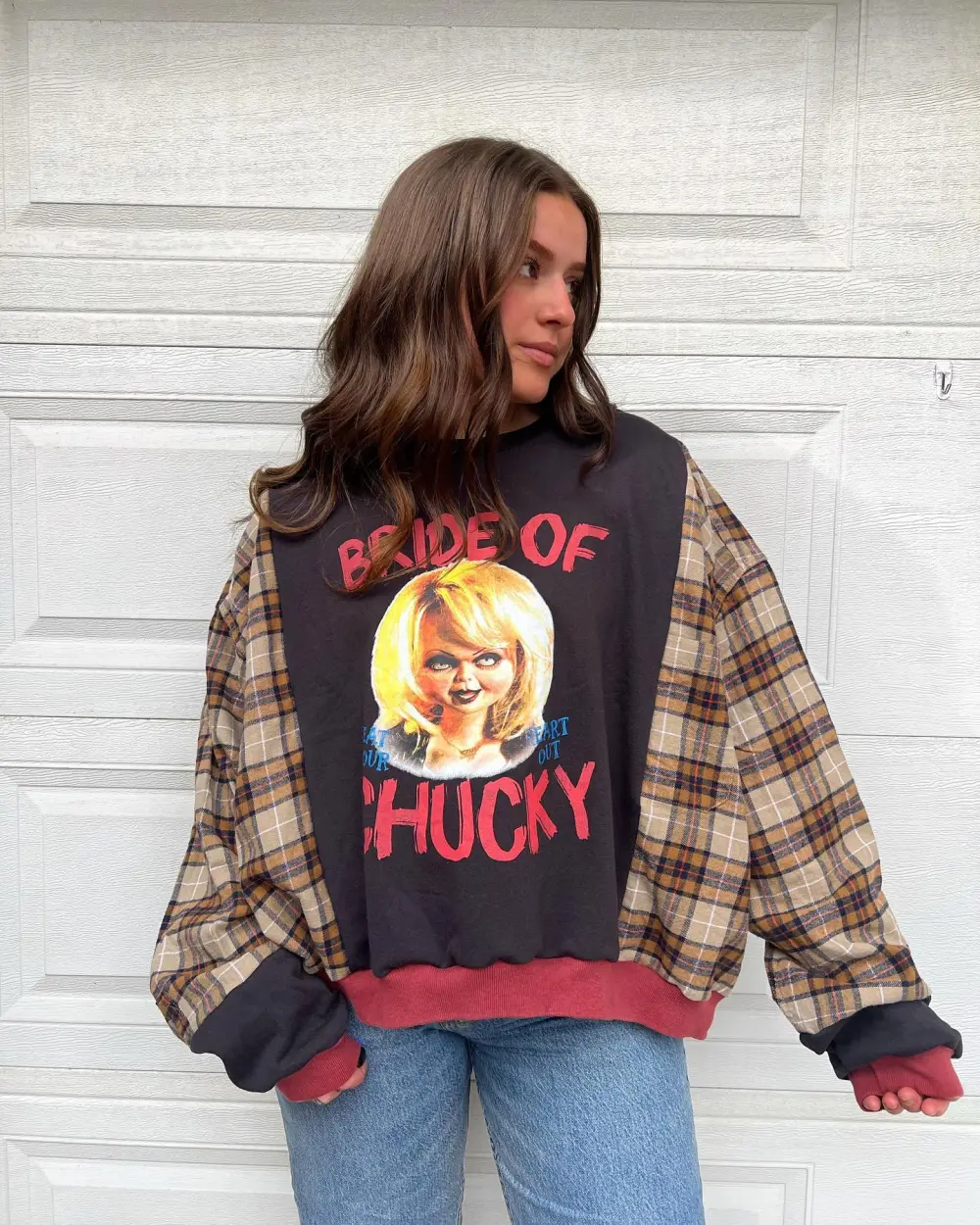 Brown hoodie sweatshirts how perfect and cozy piece for your Halloween day