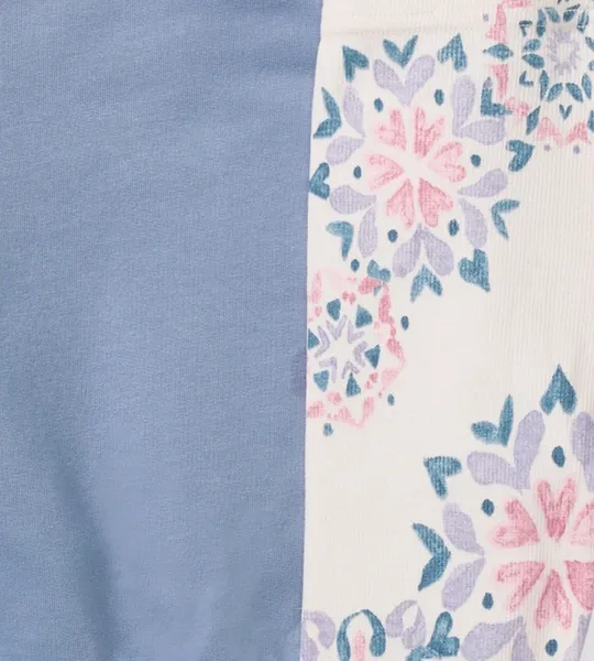 Homemade Snowflakes Girl Top and Pants Set