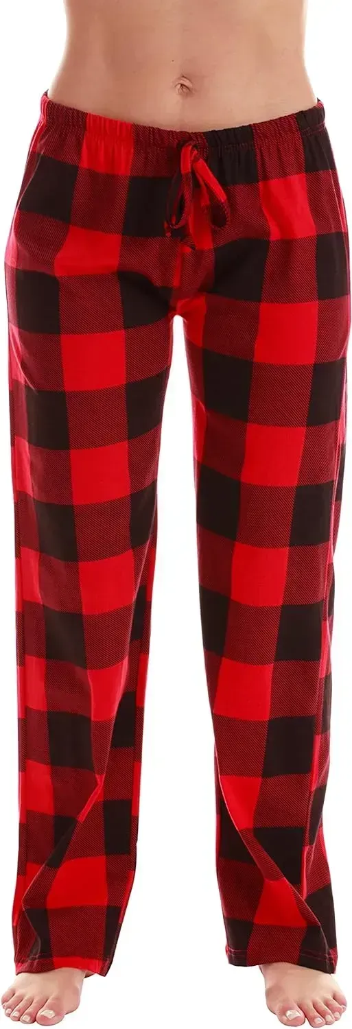 Women Pajama Pants Sleepwear Buffalo Plaid Pajamas