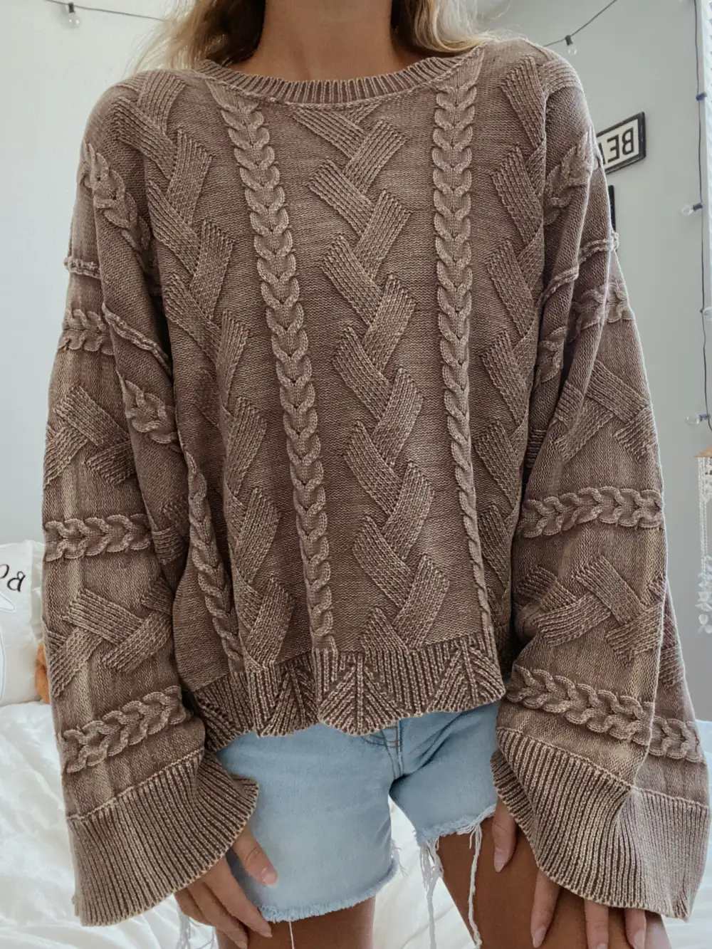 TEDDY BEAR SWEATER
