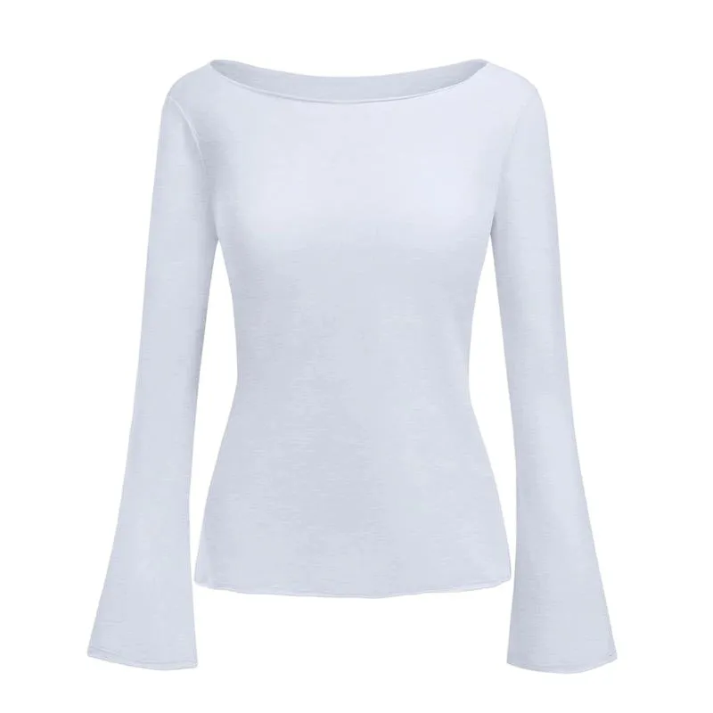 Lightweight Long Sleeve Blouse For Women
