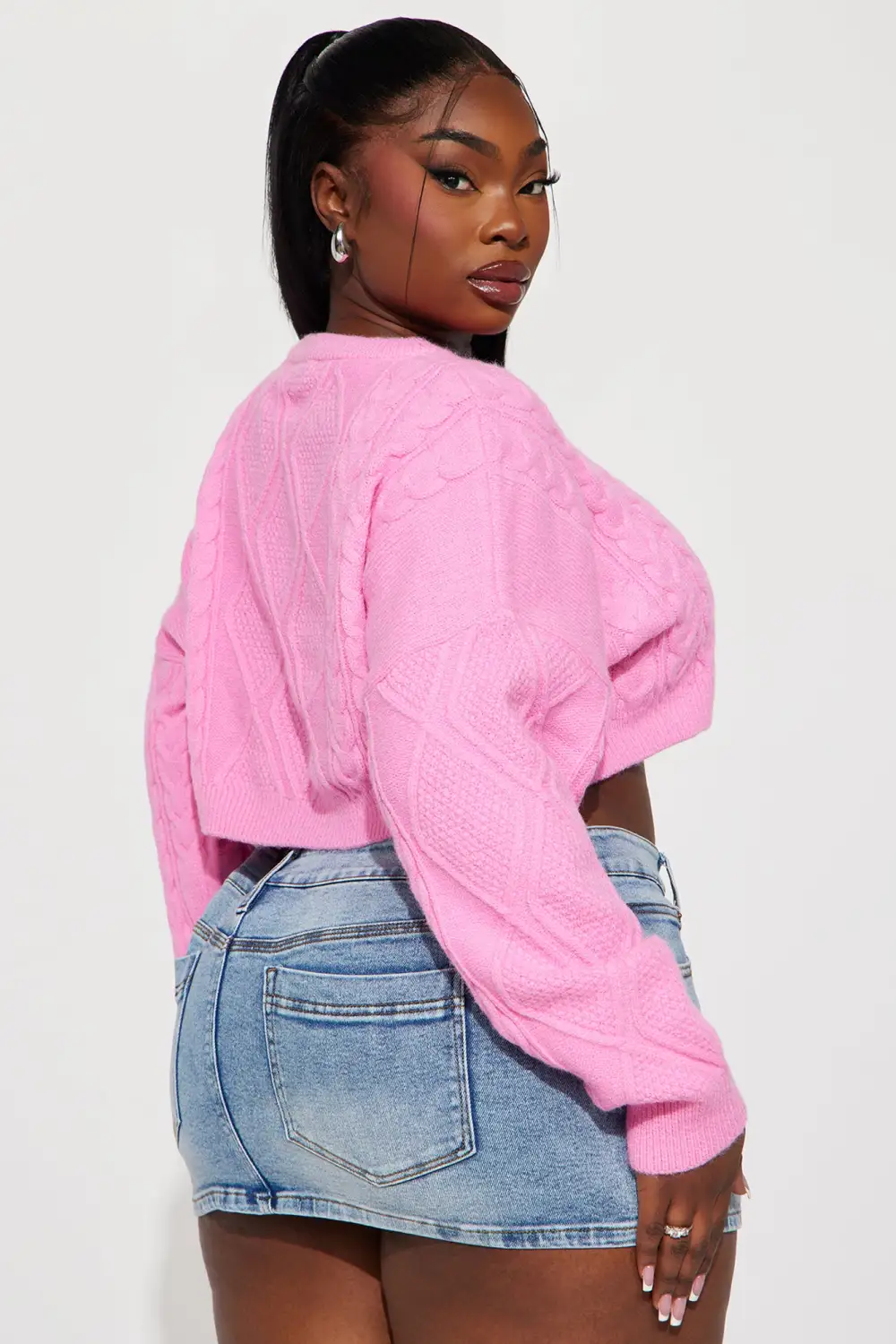 Promenade Dates Sweater - Pink