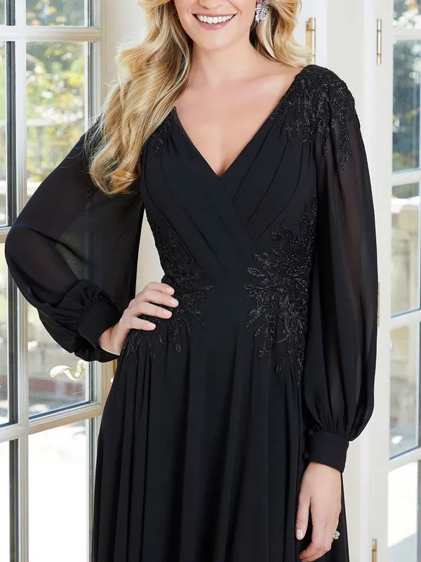 chiffon comfortable temperament party ladies dress