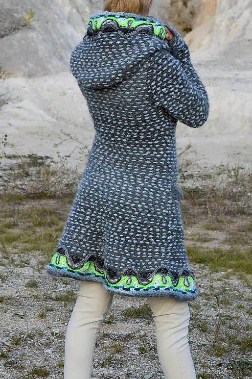 Women Long Sleeve Plus Size Eternity Stone Outwear
