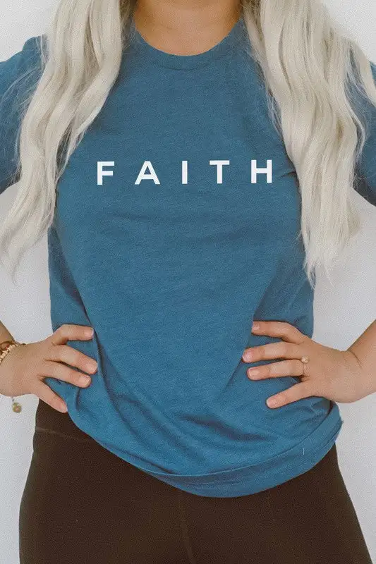 Layered Look Soft Graphic Crew Tee