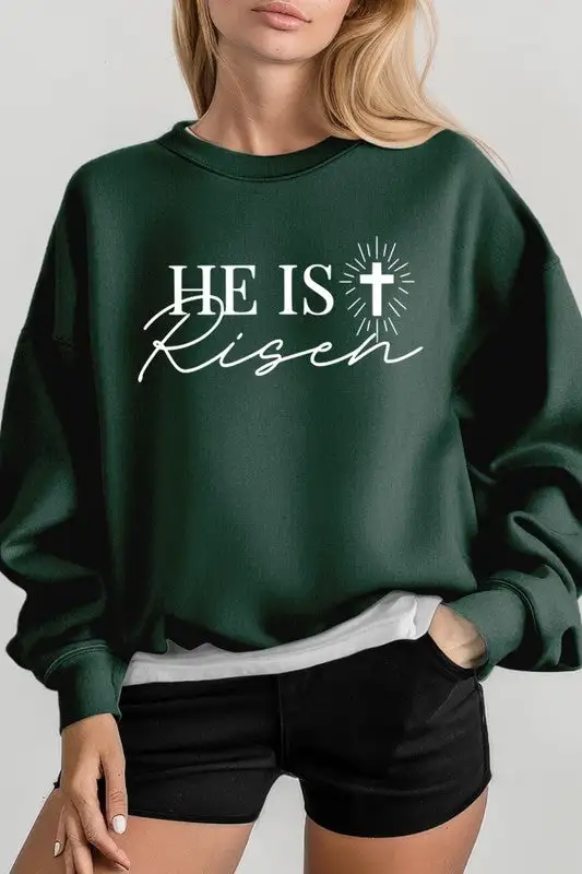 Easy Wear Soft Graphic Pullover Sweatshirt
