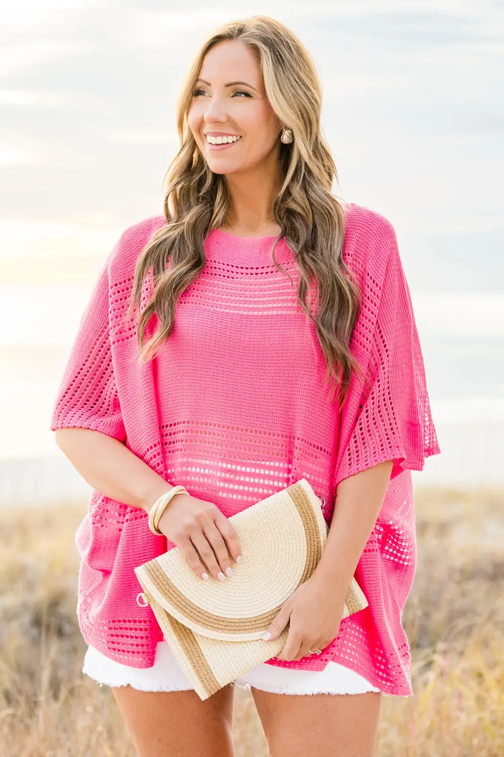 It's The Standard Sweater, Hot Pink