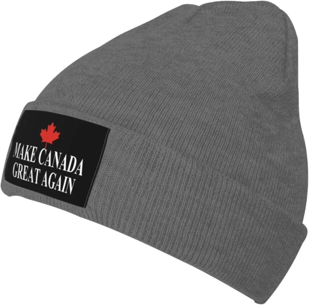 Make Canada Great Again Winter Beanie Knit Hats Unisex Thermal Hat
