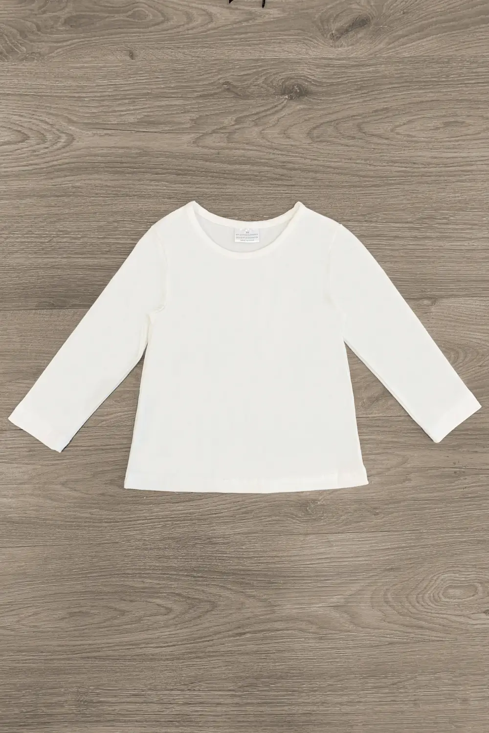 White Long Sleeve Top