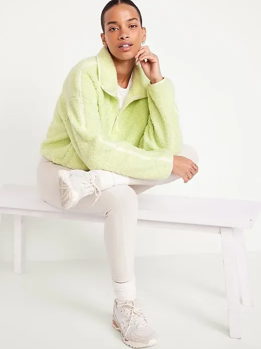 Quarter Zip Turtleneck Pullover