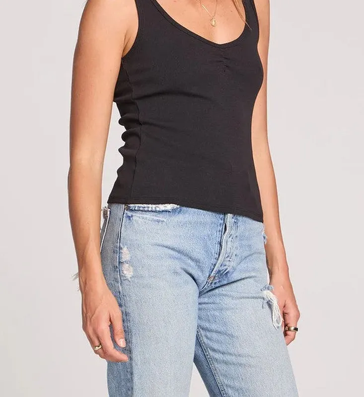 Slim Stretch Sleeveless Tank Top