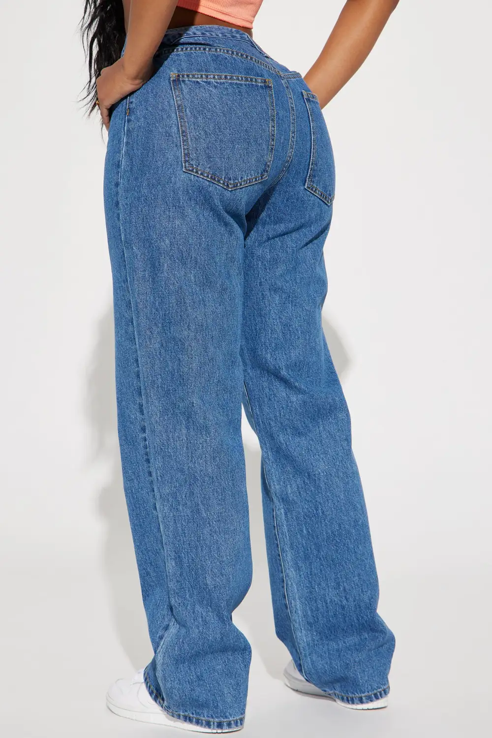 Nova Crossover Straight Leg Jean - Dark Wash