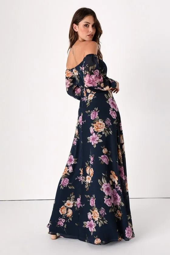Night Moves Dress - Navy