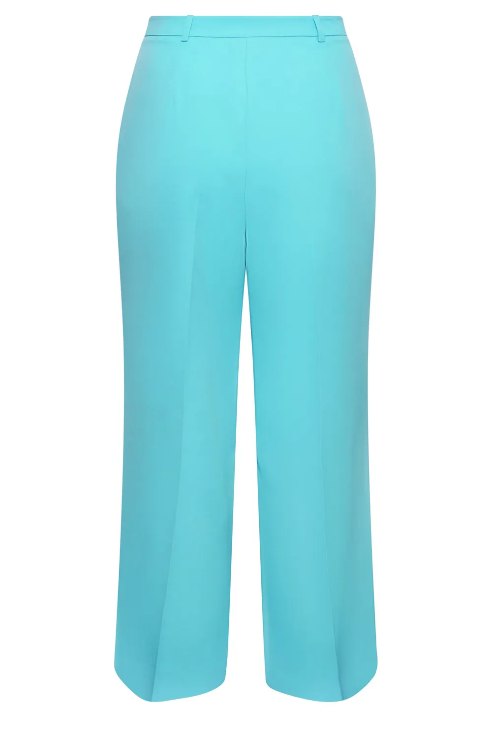 YOURS Curve Bright Blue Wide Leg Trousers