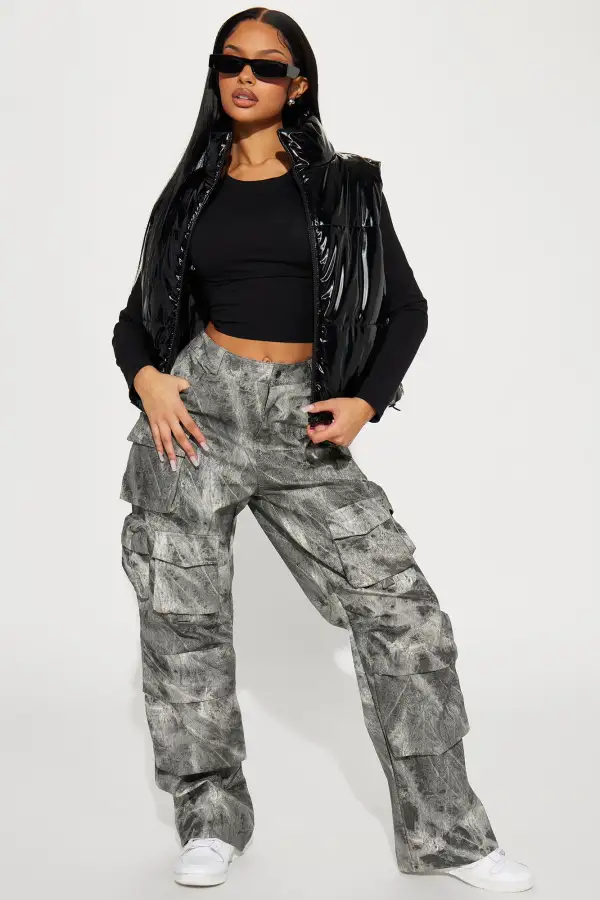 On Ice Puffer Vest - Black