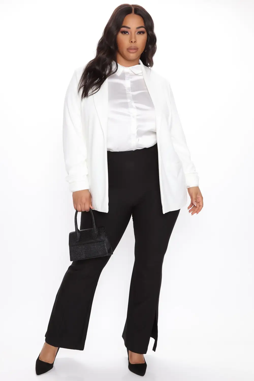 The Celine Blazer - Ivory