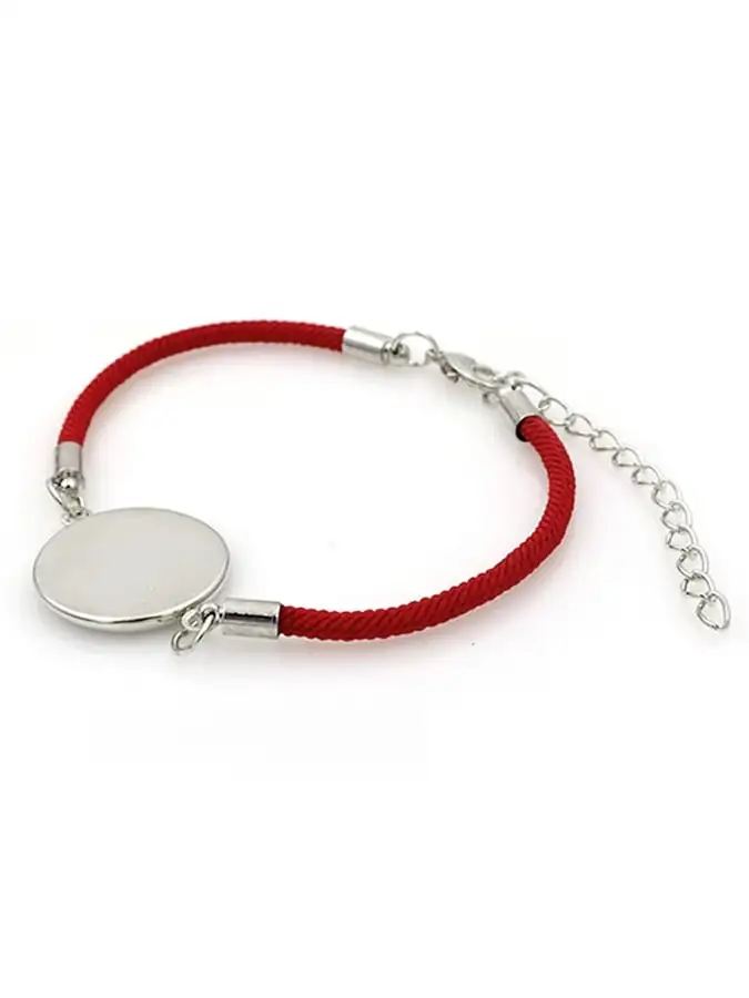 Canada Maple Leaf Flag Braided Bracelet