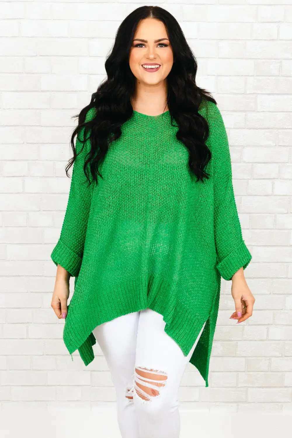 Undeniably In Love Sweater, Green