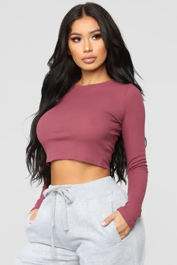 Waiting For You Tee - Mauve