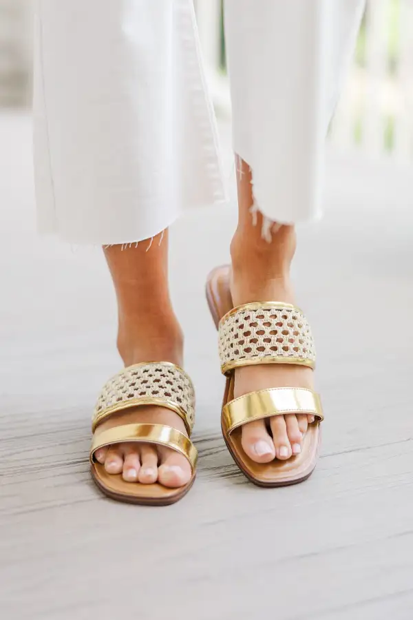 Cabana Ready Gold Sandals