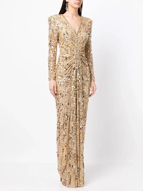 temperament sequin delicate ladies dress