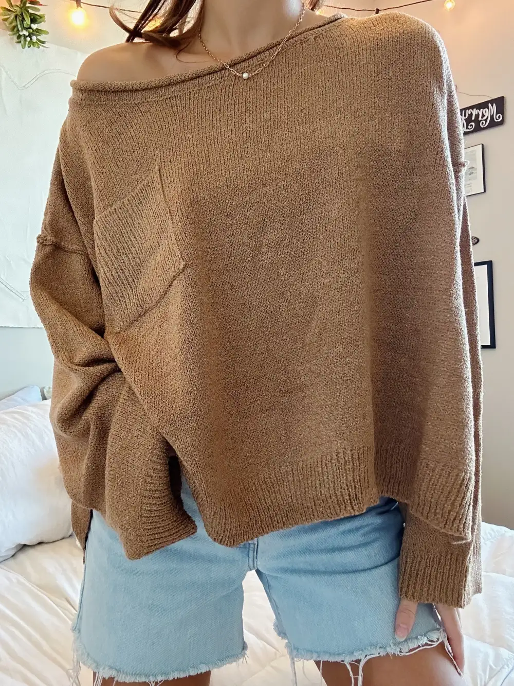 OVERSIZED BOXY SWEATER