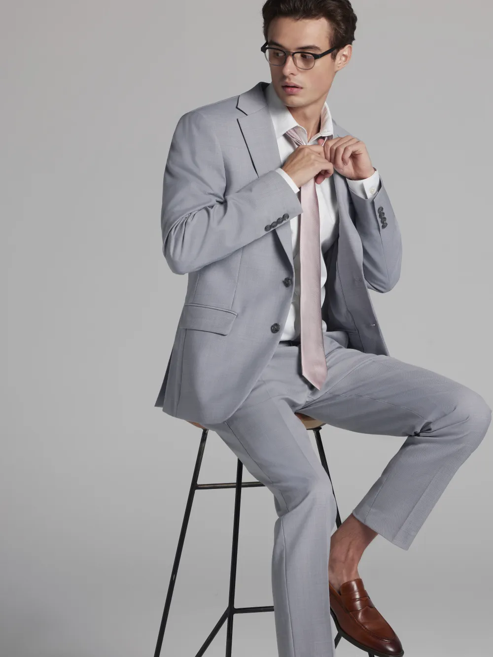 Calvin Klein Slim Fit Wool Blend Suit Jacket