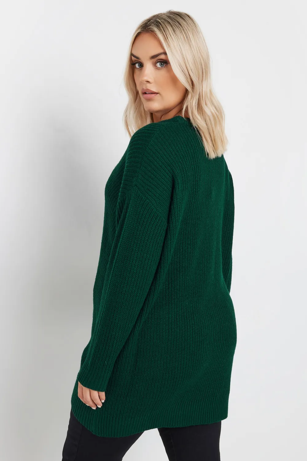 YOURS Curve Pink Essential Knitted Jumper