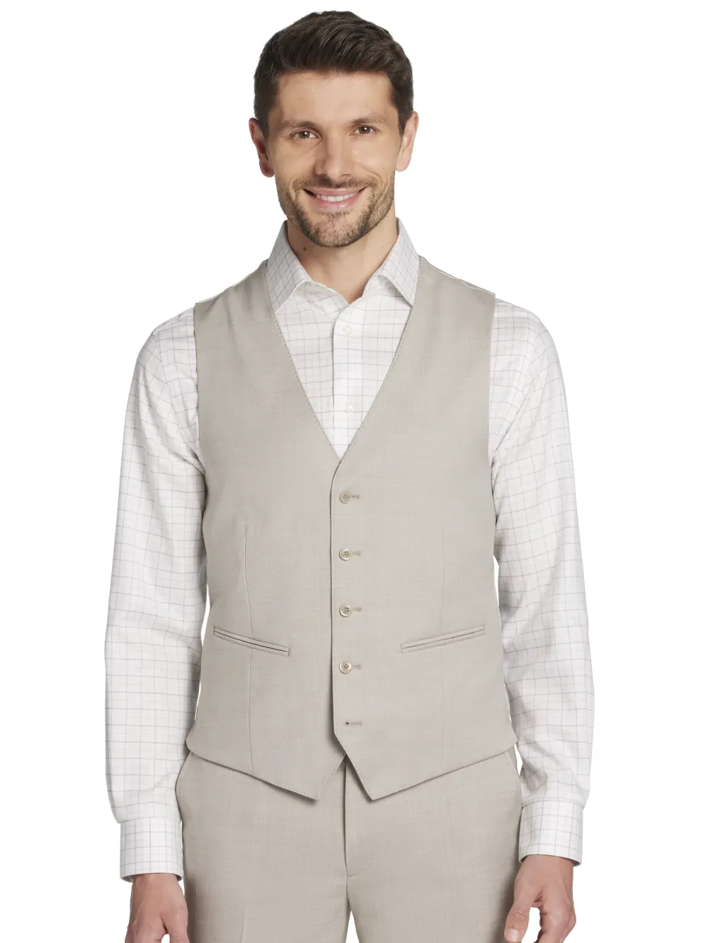 JOE Joseph Abboud Slim Fit Wool Blend Suit Vest