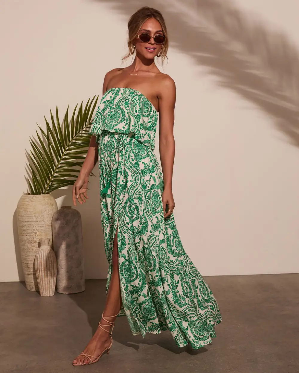 Elsa Paisley Maxi Dress