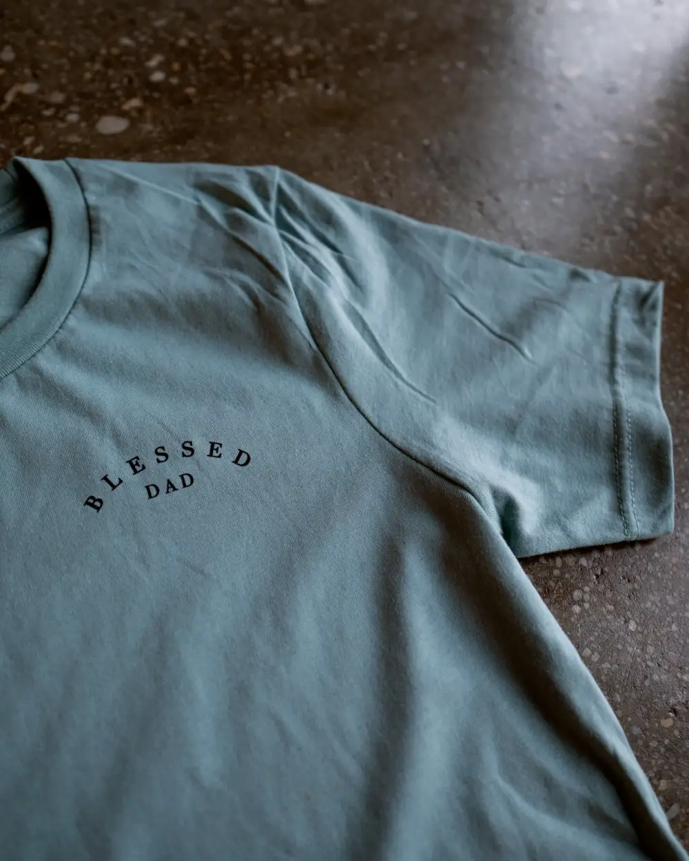 Blessed Dad Pocket Adult Box T-Shirt