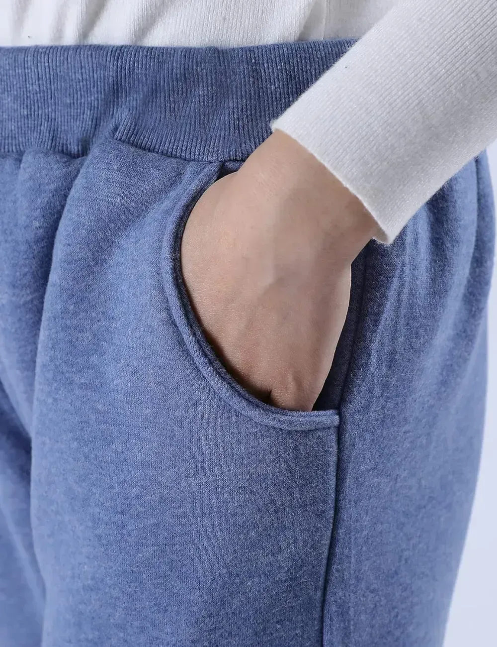 Women's Winter Warm Athletic Sweatpants Sherpa Lined Joggers Fleece Pants