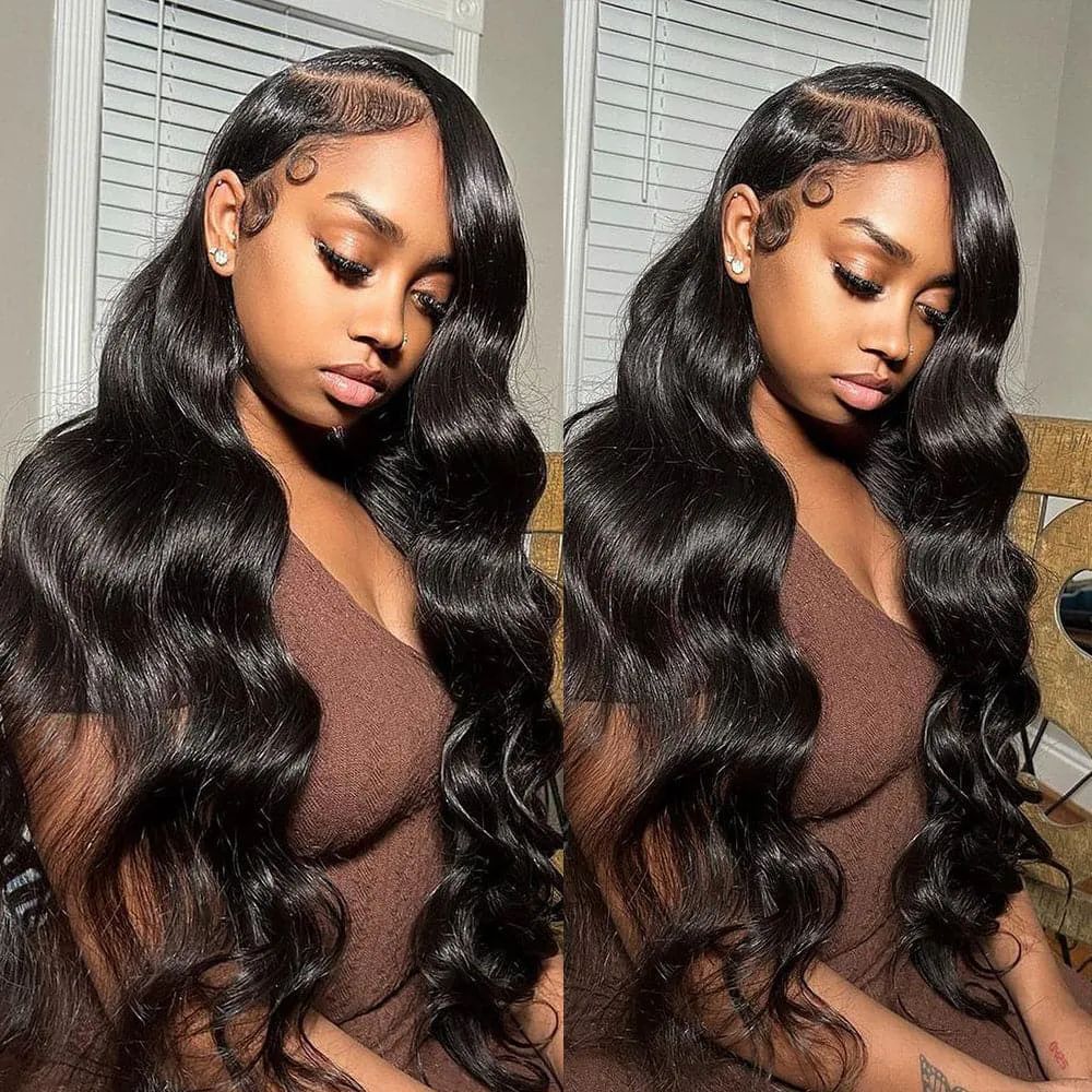 Sterly 13×4 / 13×6 HD Lace Body Wave Lace Front Wigs Transparent Lace Human Hair Wig