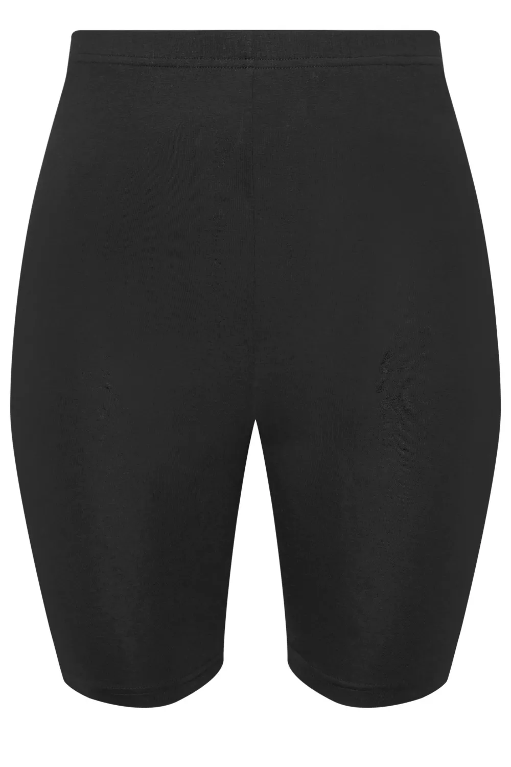 YOURS Curve 2 PACK Black Floral Print Cycling Shorts