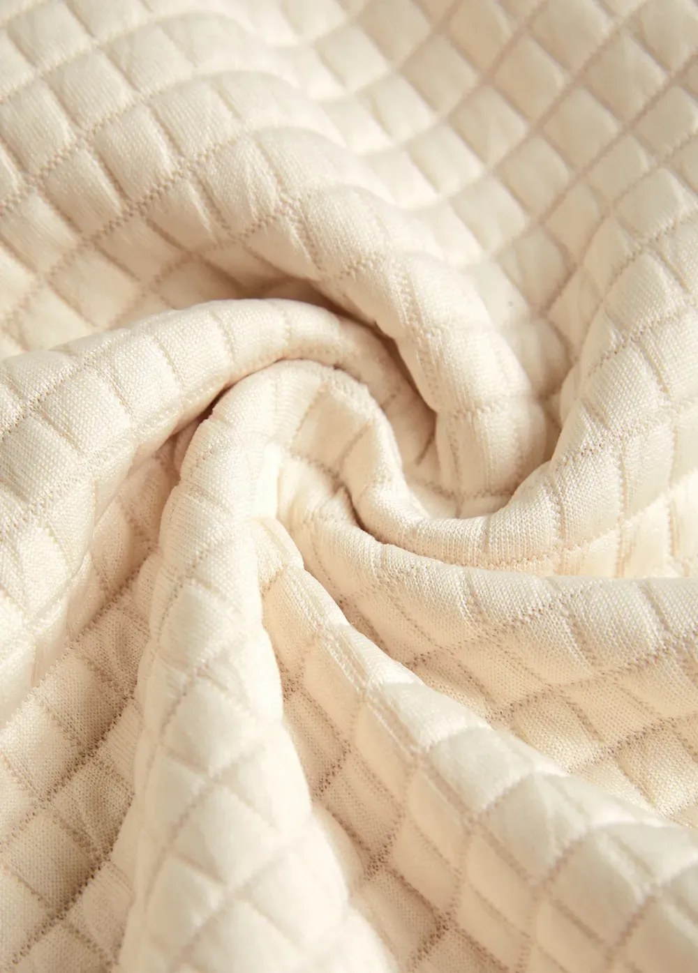 Light Yellow Button Geometric Print Long Sleeve Sweatshirt