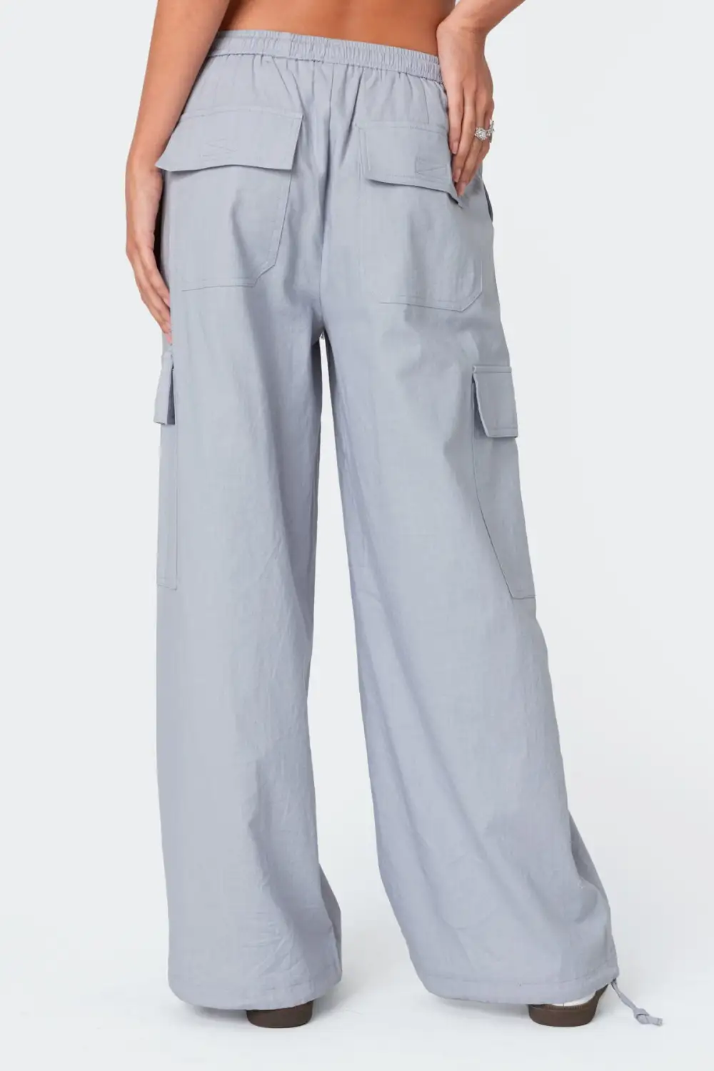 Phoenix Linen Look Cargo Pants
