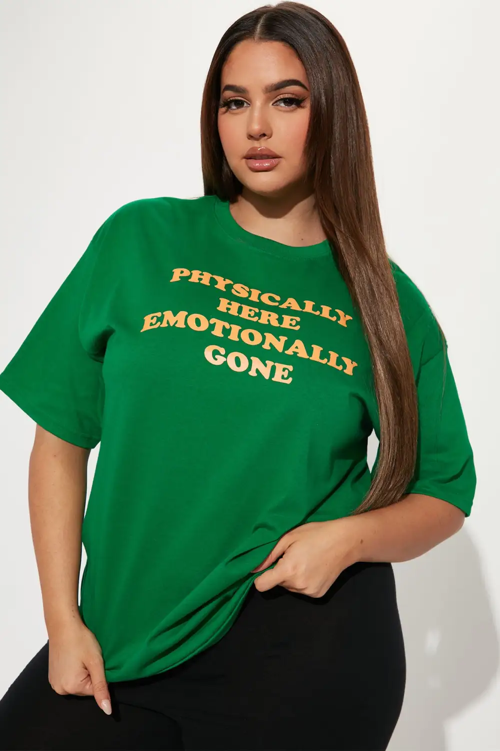 Emotionally Gone Tee - Green