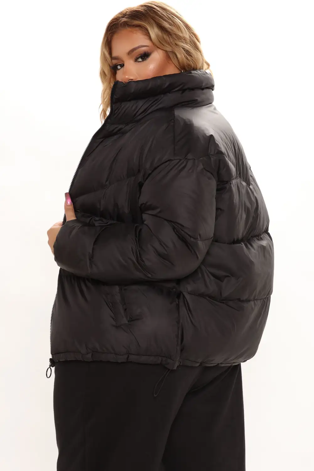 City Streets Puffer Jacket - Black
