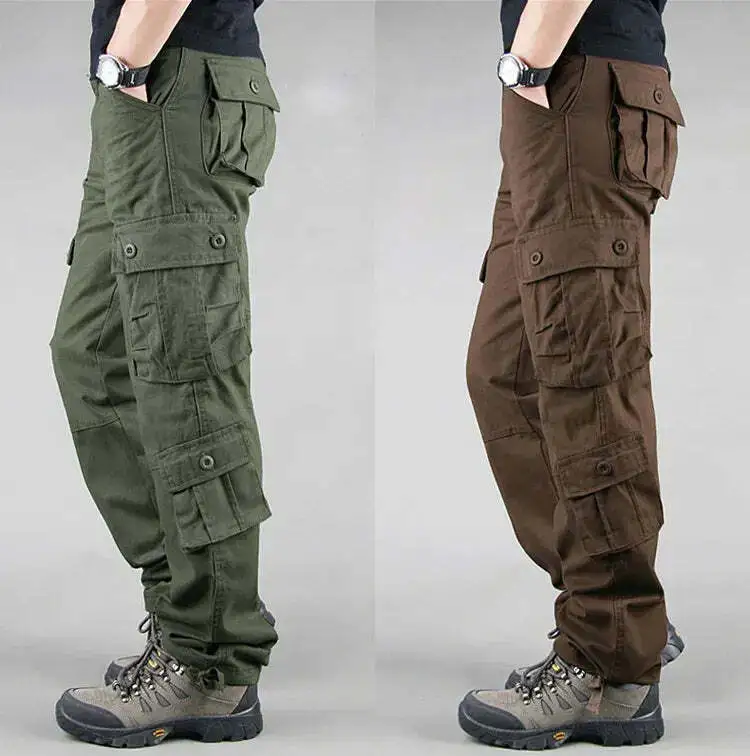 MEN SUMMER CARGO TROUSERS (PACK 2)