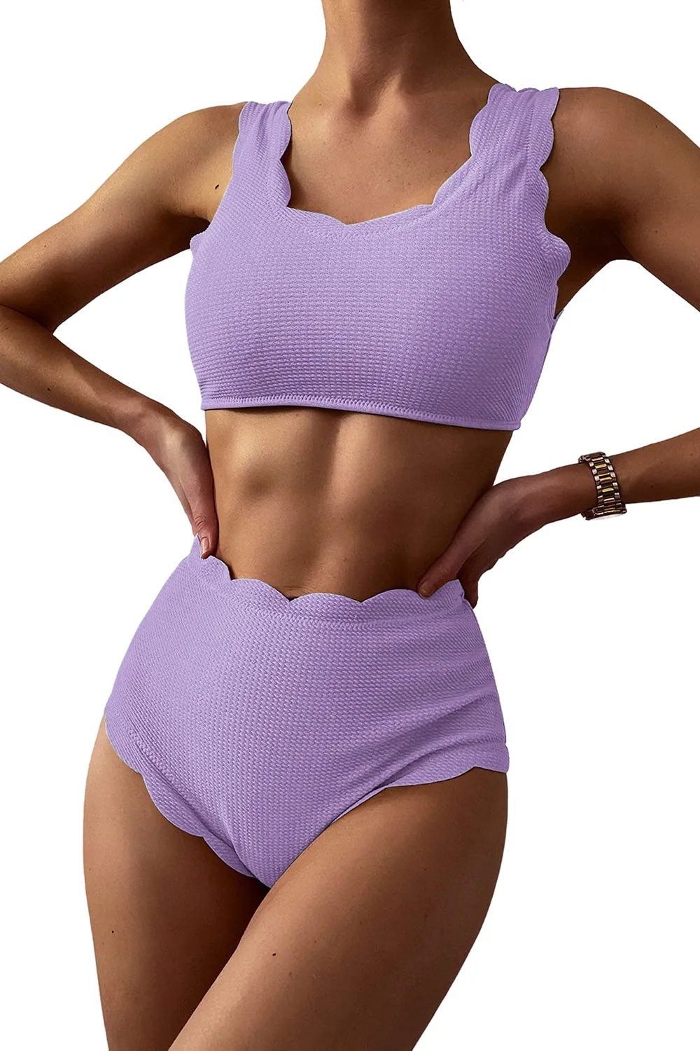 Women's High Waist Bikini Set